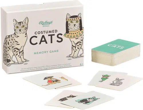 Costume Cats Memory Game - EN