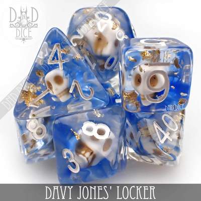 Davy Jones Locker - Polyhedral Dice set - 7 stuks