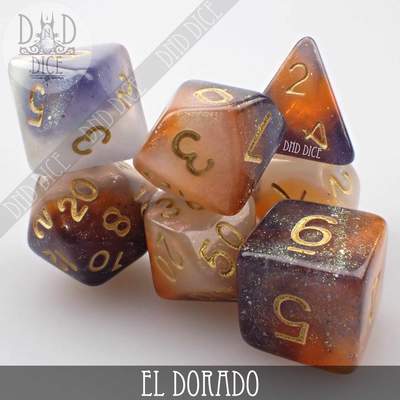 El Dorado - Dice set - 7 stuks