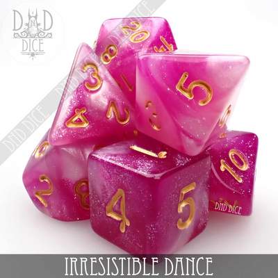 Irresistible Dance - Dice set - 7 stuks
