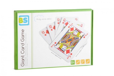 Kaartspel XL - Speelkaarten (37 x 26 cm)