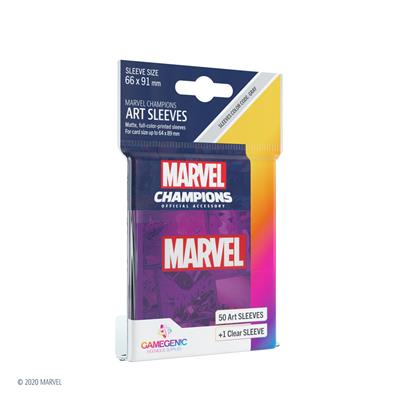 Marvel Champions: Purple - 66x91 mm Art Sleeves - 50+1 stuks