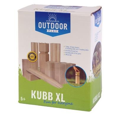 Outdoor Play Kubb Game Official XL
