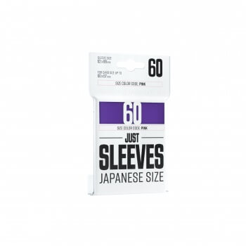 Purple Just Sleeves - Small Size - 60 stuks