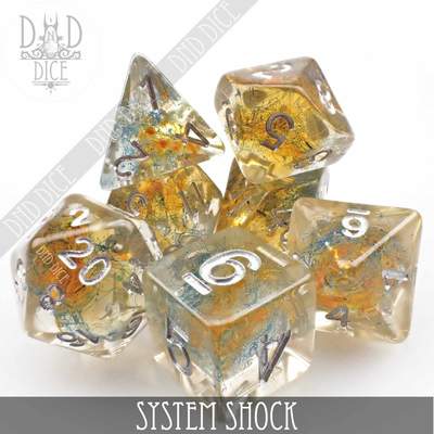 System Shock - Polyhedral Dice set - 7 stuks