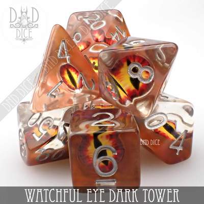 Watchful Eye: Dark Tower - Dice set - 7 stuks