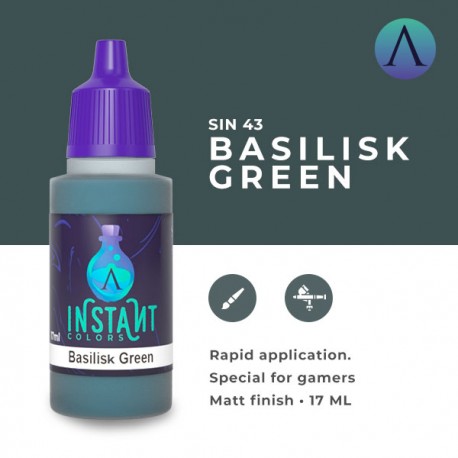 Basilisk Green - Instant Color - 17ML