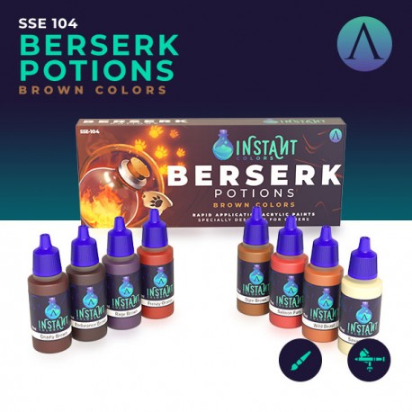 Berserk Potions - Instant Colors Paint Set