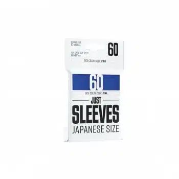 Blue Just Sleeves - Small Size - 60 stuks