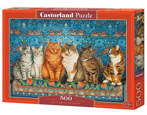Cat Aristocracy - 500 stukken puzzel