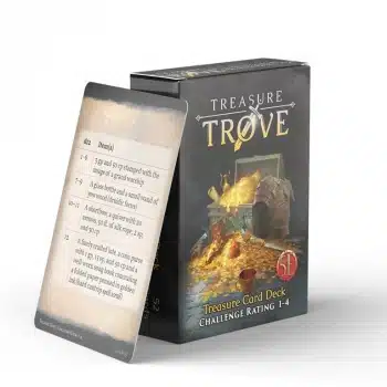 Challenge Rating 1-4 - Treasure Card Deck