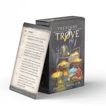Challenge Rating 13-16 - Treasure Card Deck