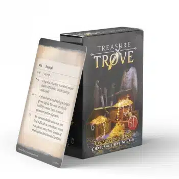 Challenge Rating 5-8 - Treasure Card Deck