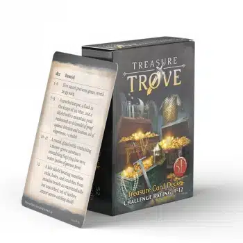 Challenge Rating 9-12 - Treasure Card Deck