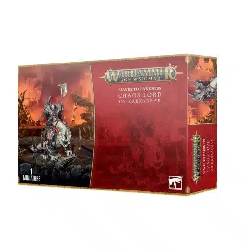 Chaos Lord on Karkadrak - Slaves to Darkness