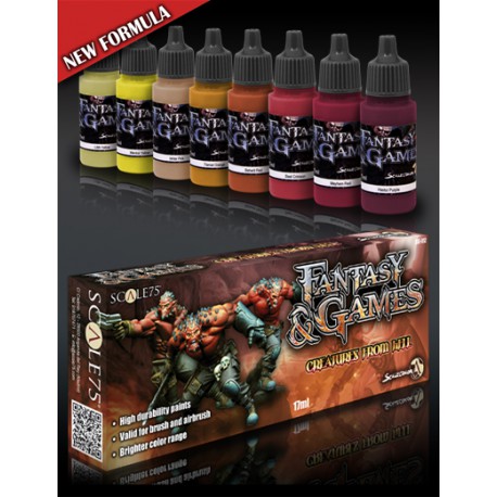 Creatures from Hell - Paint Set