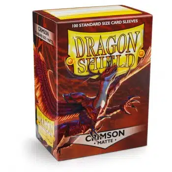 Crimson - Matte Sleeves - 100 stuks