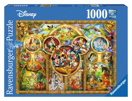 De Mooiste Disney Thema's - 1000 stukken Puzzel