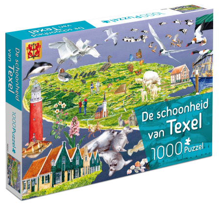 De Schoonheid van Texel - 1000 stukken Puzzel