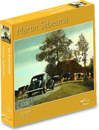 De Slachtedijk - 1000 stukken puzzel - Martin Sijbesma
