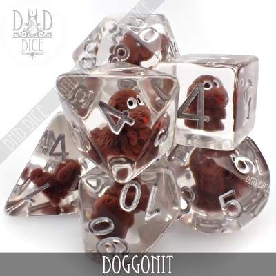 Doggonit - Polyhedral Dice set - 7 stuks