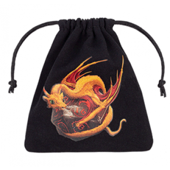 Dragon Black & Adorable - Dice Bag
