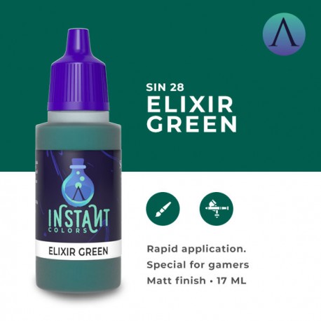Elixir Green - Instant Color - 17ML