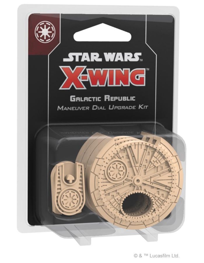 Galactic Republic Maneuver Dial Upgrade - Star Wars X-wing 2.0