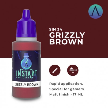 Grizzly Brown - Instant Color - 17ML