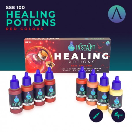 Healing Potions - Instant Colors Paint Set