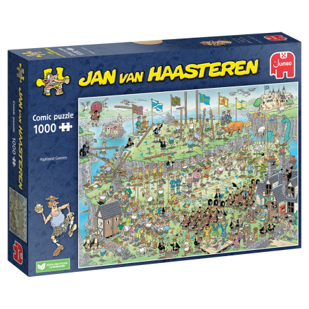 Highland Games - Jan van Haasteren - 1000 stukken puzzel