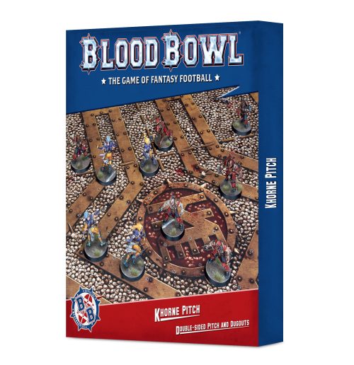Khorne Pitch & Dugouts: Blood Bowl