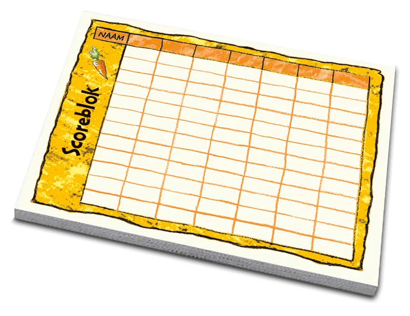 Konijnenhokken Scoreblokken