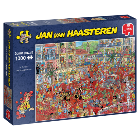 La Tomatina - Jan van Haasteren - 1000 stukken puzzel