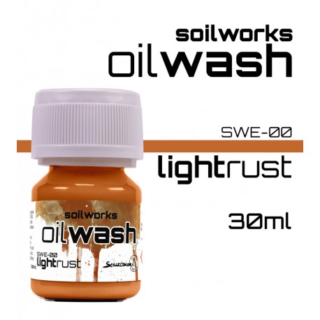 Light Rust - Oil Wash - 30ML