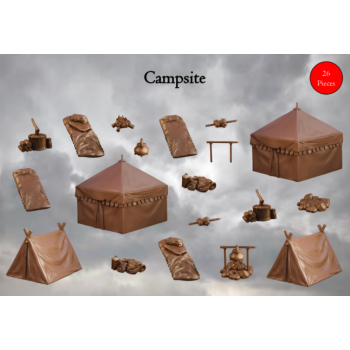 Military Campsite - Terrain Crate