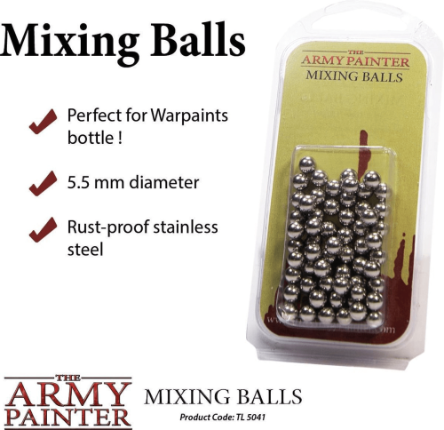 Mixing balls: The Army Painter