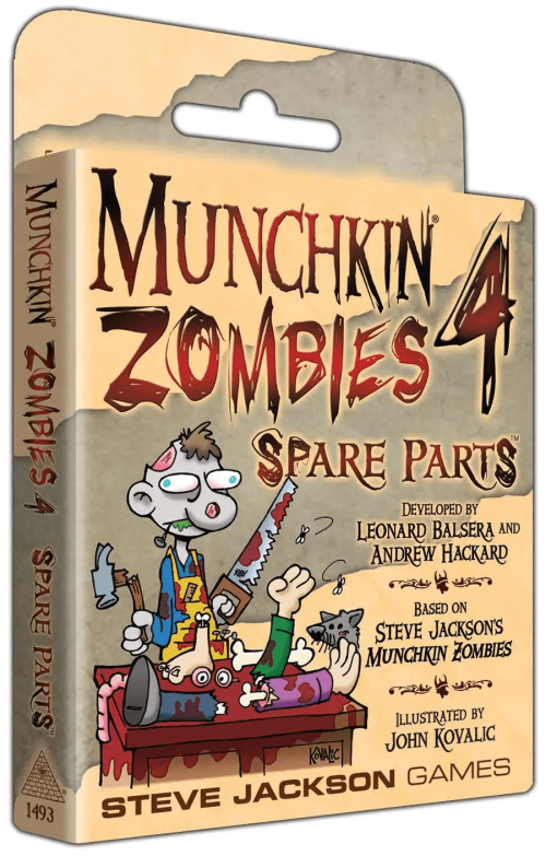 Munchkin Zombies 4 Spare Parts