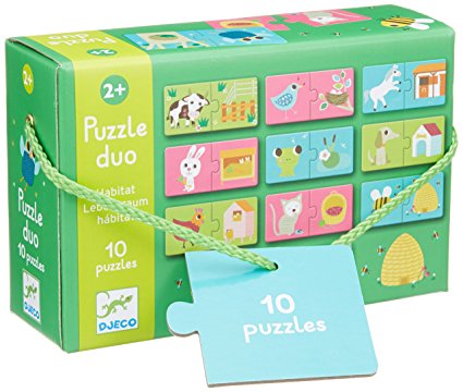 Natuurlijke leefruimte Duo Puzzel - 10 puzzels