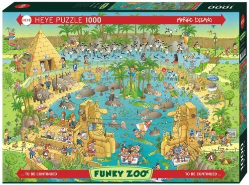 Nile Habitat - 1000 stukken Puzzel