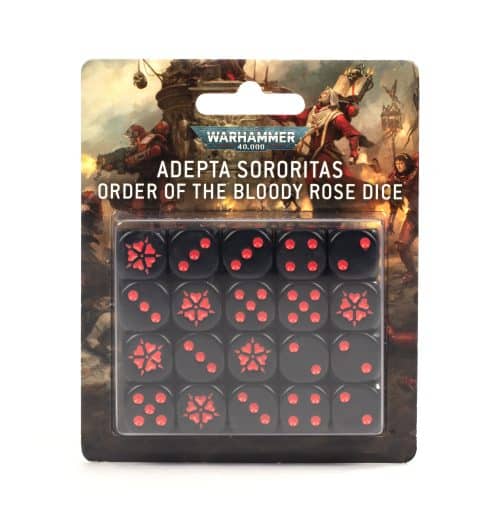 Order of the Bloody Rose Dice - Adepta Sororitas