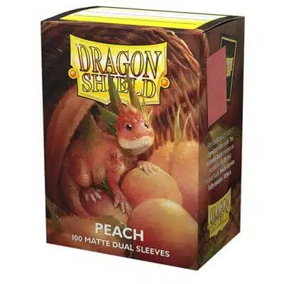 Peach - Matte Dual Sleeves - 100 stuks