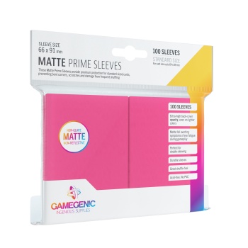 Pink - Matte Prime Sleeves - 100 stuks