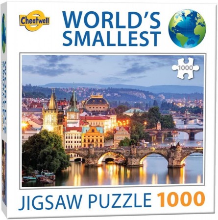 Prague Bridges - World's Smallest 1000 stukken puzzel