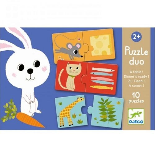 Puzzle Duo - Dinner's Ready! - 10 puzzels