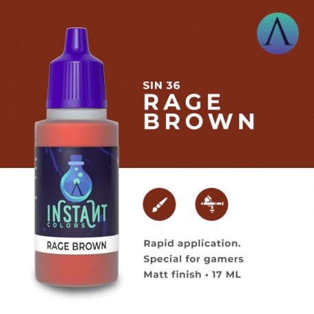 Rage Brown - Instant Color - 17ML