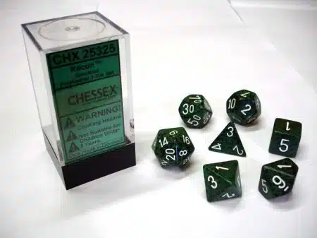 Recon Speckled Polydice (7 stuks)