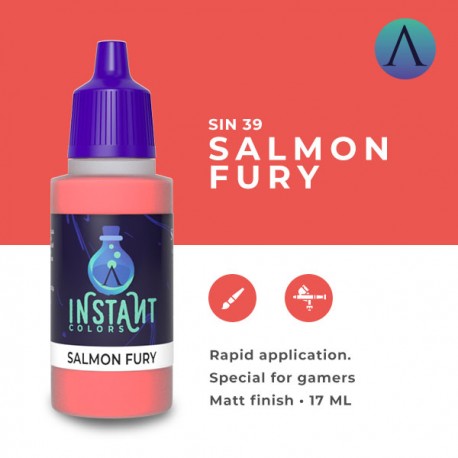 Salmon Fury - Instant Color - 17ML