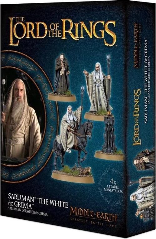 Saruman The White and Grima Wormtongue