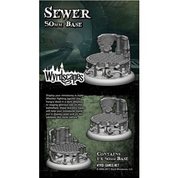 Sewer Base - 50mm - 1 stuks - Wyrdscapes